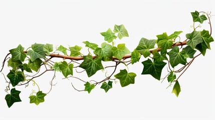 Fototapeta na wymiar Ivy, ivy branches and ivy tendril