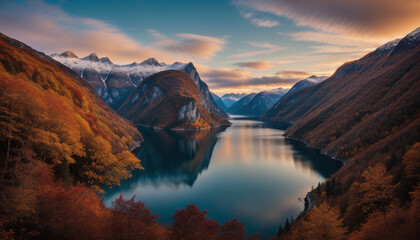 fjord Landschaft #3 - 25