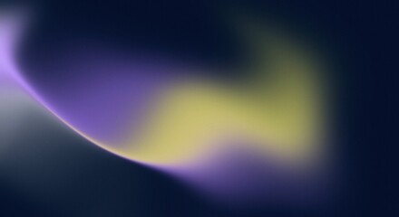 Vibrant Orange Teal White Psychedelic Grainy Gradient Color Flow Wave On Dark Blue Background