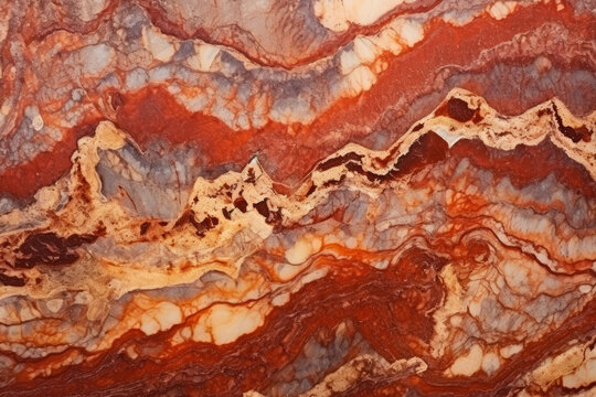 Earthy Elegance: A Captivating Close-Up of Jasper's Intricate Stone Texture