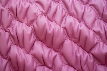 Intricate Patterns Unveiled: A Macro Shot of Quilted Fabric