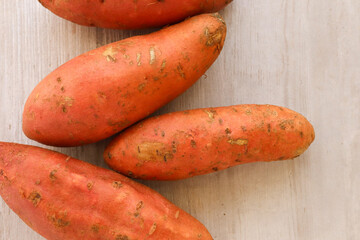 organic sweet potatoes 