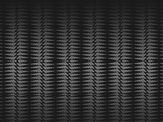 Black metal texture steel background. Perforated metal sheet.