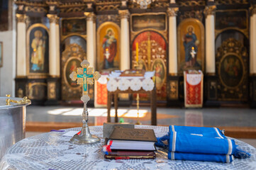 Serbian Orthodox Church Interior, Heritage of Faith and Art.