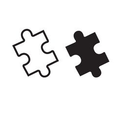 Obraz premium Puzzle icon