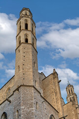 Fototapeta na wymiar Santa Maria del Mar church in Barcelona