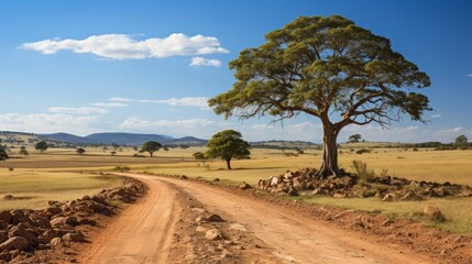 Photo of African savannah