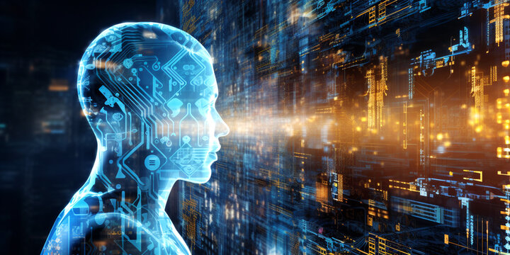 moderne neue Technologie der Zukunft k&uuml;nstliche Intelligenz