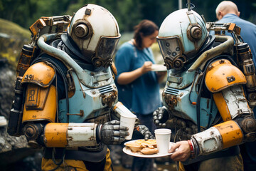 From the 80s to the Future: A illustration Journey through Japan's Vision, Generative AI