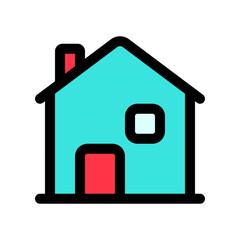 Editable house, rent vector icon. Part of a big icon set family. Perfect for web and app interfaces, presentations, infographics, etc