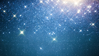 Diamonds in the Cosmos: Glittering Star Dust Background"