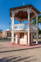 Bandstand in Joao Joao Del Rei, historic city of Minas Gerais in Brazil