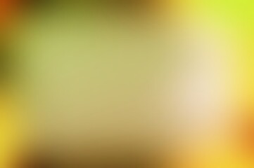 Bright yellow defocused frame empty background.