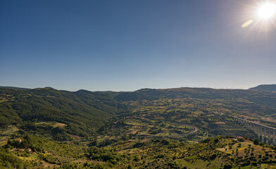 Molise, Italy. Summer landscapes