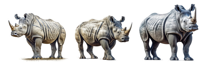 Obraz premium Rhinoceros , Illustration, HD, PNG