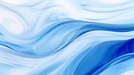 Fototapeta premium illustration of dynamic waves blue .Texture background