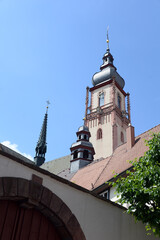 Obraz premium Kirche St, Martin in Tauberbischofsheim