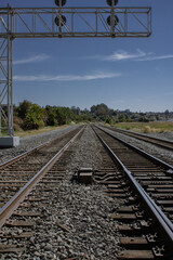 railway in the countryside