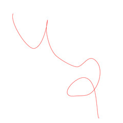 Red Thread Vector