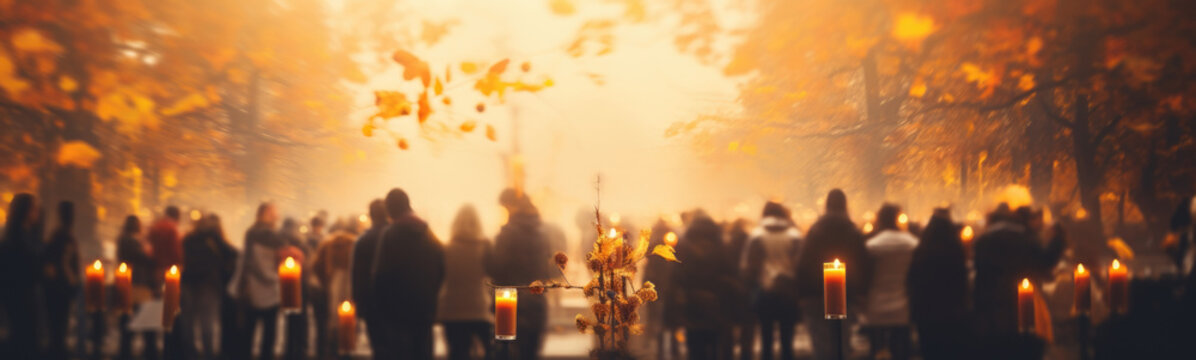 All saints day concept background