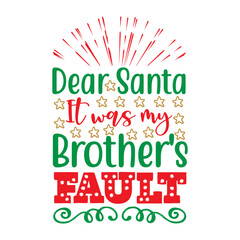 dear santa brothers