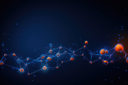 Intricate Representation Of Molecular Network Composed Of Numerous Interconnected Cells And Lines. Ideal For Science, Connectivity, And Complexity-themed Visuals.