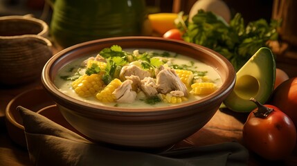 Ajiaco – Traditional Colombian  Dish