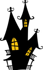 Halloween haunted house