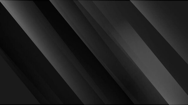 Cool abstract black and dark geometric dynamic geometric animation video composition background