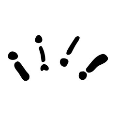 simple vector sketch sunburst, isolated on white