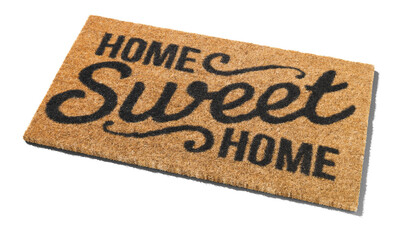 Home Sweet Home Doormat Isolated - Transparent PNG.