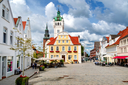 Altes Rathaus von Verden an der Aller in Niedersachsen, Deutschland