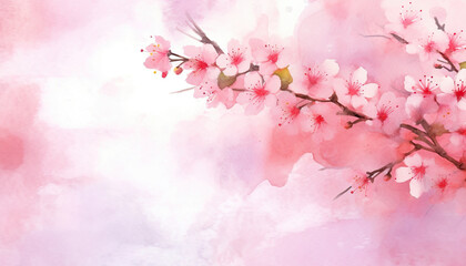 Obraz na płótnie Canvas soft pink floral background