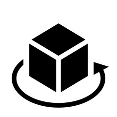 Augmented Reality Icon/AR Icon/Glyph Style