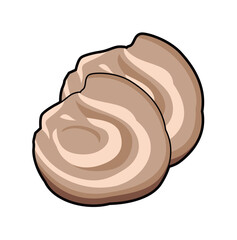 焼豚　イラスト