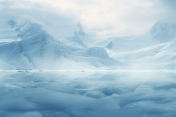 Fototapeta na wymiar Glacier background