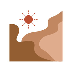 Geometric abstract illustration vector element