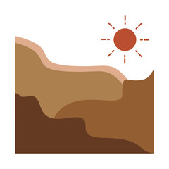 Geometric abstract illustration vector element