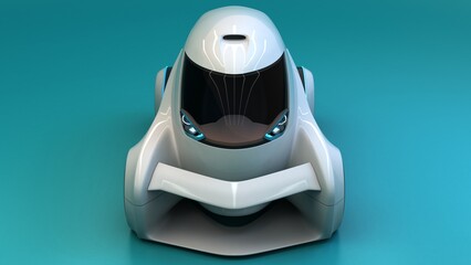 fantasy concept car design, Sci-fi future transport, non AI 3d illustration