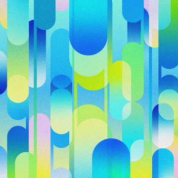 the colorful gradient and noise background. colorful pattern illustration for wallpaper, poster, flyer, and any design. multicolor gradation and noise texture.