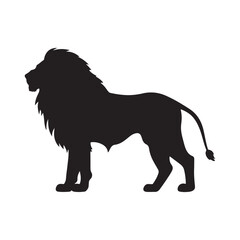 lion silhouette