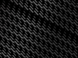 Black abstract geometric background. Modern shapes concept. Black metal texture steel background.