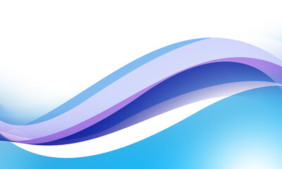 blue violet lines wave curves soft gradient abstract background