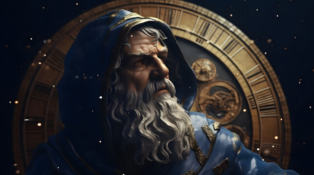 Celestial Visionaries: The World's Most Renowned Astrologers in Captivating Stock Image.