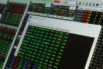 Running trades with a tab view on the Indonesian Stock Exchange. Ideal for active investors looking...
