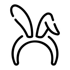 bunny hat Line Icon