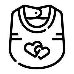 bib Line Icon
