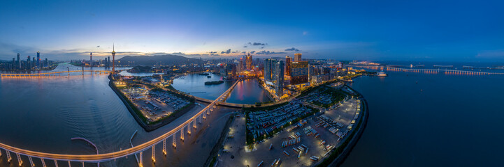 Obraz premium Panorama of Macau City