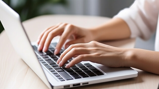 パソコン作業中