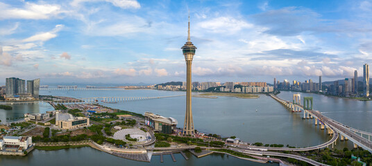 Panorama of Macau City